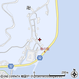 長崎県南松浦郡新上五島町浦桑郷1019周辺の地図