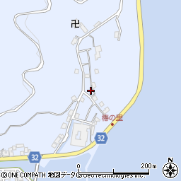 長崎県南松浦郡新上五島町浦桑郷1029周辺の地図