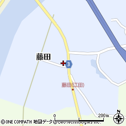 熊本県玉名郡和水町藤田周辺の地図