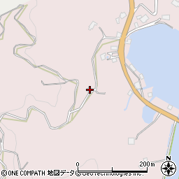 長崎県西海市西彼町鳥加郷158周辺の地図