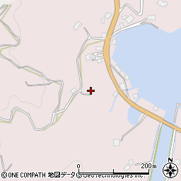長崎県西海市西彼町鳥加郷152周辺の地図
