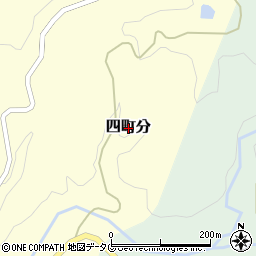 〒861-1442 熊本県菊池市四町分の地図