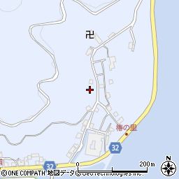 長崎県南松浦郡新上五島町浦桑郷1056周辺の地図