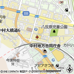 くすりのレデイ　中村店周辺の地図