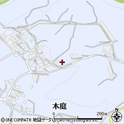 熊本県菊池市上木庭331-2周辺の地図