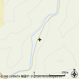 大分県佐伯市弥生大字大坂本1880周辺の地図