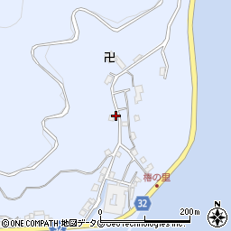 長崎県南松浦郡新上五島町浦桑郷1050周辺の地図