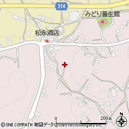 熊本県荒尾市平山2131周辺の地図
