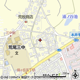 熊本県荒尾市本井手729周辺の地図