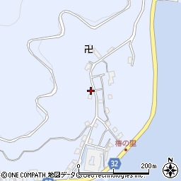 長崎県南松浦郡新上五島町浦桑郷1051周辺の地図