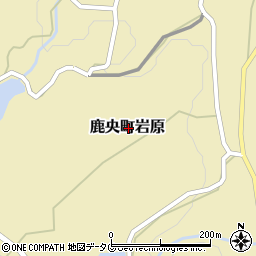 熊本県山鹿市鹿央町岩原周辺の地図