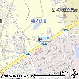 熊本県荒尾市本井手663周辺の地図