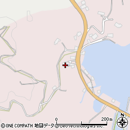 長崎県西海市西彼町鳥加郷116周辺の地図