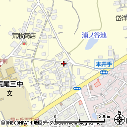 熊本県荒尾市本井手733周辺の地図