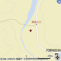 大分県佐伯市弥生大字尺間636周辺の地図