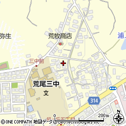 熊本県荒尾市本井手723周辺の地図