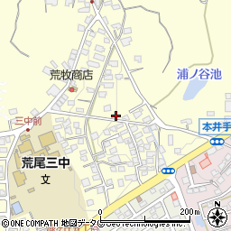 熊本県荒尾市本井手739-3周辺の地図