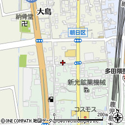 熊本県荒尾市大島1156-1周辺の地図