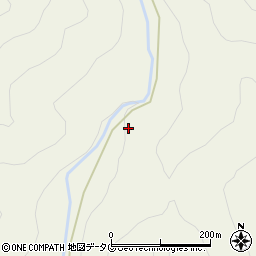 大分県佐伯市弥生大字大坂本1909周辺の地図