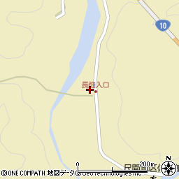 大分県佐伯市弥生大字尺間651-2周辺の地図