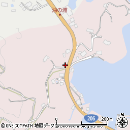 長崎県西海市西彼町鳥加郷81周辺の地図