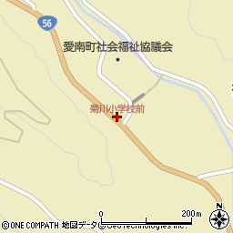 菊川小学校前周辺の地図