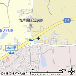 熊本県荒尾市上井手679周辺の地図