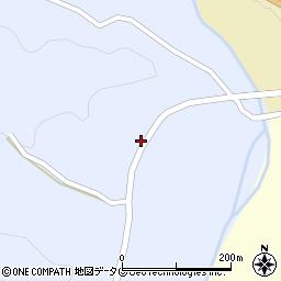 大分県竹田市下坂田986周辺の地図