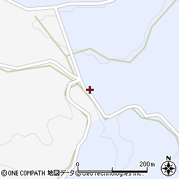 大分県竹田市下坂田1521周辺の地図