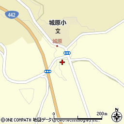 城原八幡神社周辺の地図