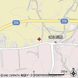 熊本県荒尾市上井手738-2周辺の地図