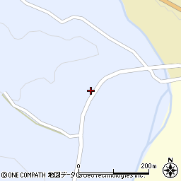 大分県竹田市下坂田985周辺の地図