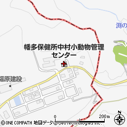 幡多福祉保健所　中村・小動物管理センター周辺の地図