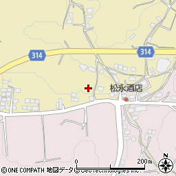 熊本県荒尾市上井手738-1周辺の地図