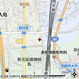 熊本県荒尾市大島12周辺の地図