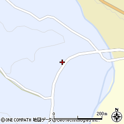 大分県竹田市下坂田985-2周辺の地図