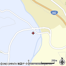 大分県竹田市下坂田1058周辺の地図
