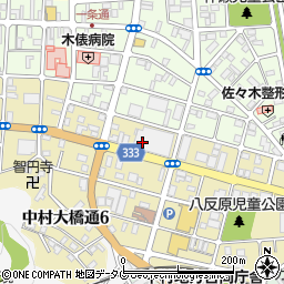 テレビ高知中村支局周辺の地図