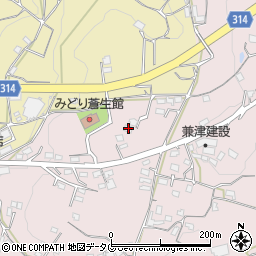 熊本県荒尾市平山2114周辺の地図