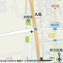 熊本県荒尾市大島1171-1周辺の地図