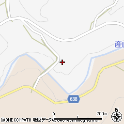 大分県竹田市久住町大字白丹5923周辺の地図