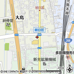 熊本県荒尾市大島6周辺の地図