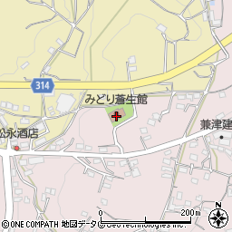 熊本県荒尾市平山2119周辺の地図