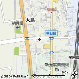 熊本県荒尾市大島1150-1周辺の地図