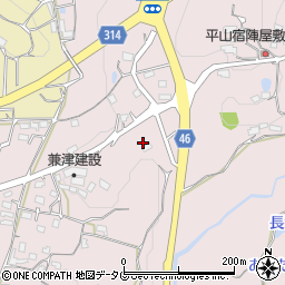 熊本県荒尾市平山1993周辺の地図