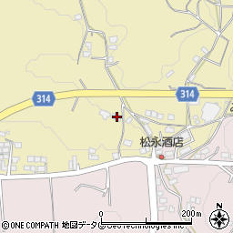 熊本県荒尾市上井手743-1周辺の地図