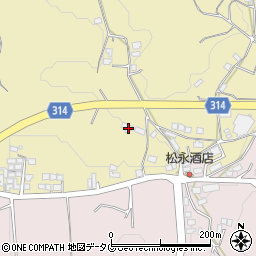 熊本県荒尾市上井手743周辺の地図
