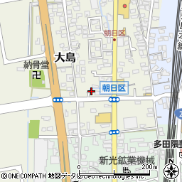 熊本県荒尾市大島24-2周辺の地図