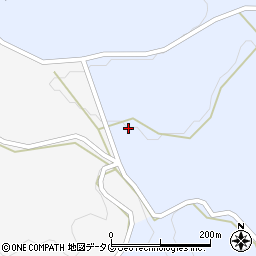 大分県竹田市下坂田1545-2周辺の地図