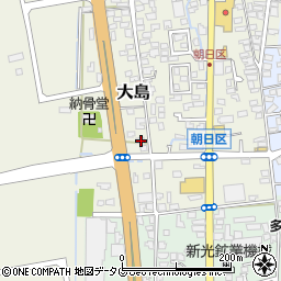 熊本県荒尾市大島1095周辺の地図